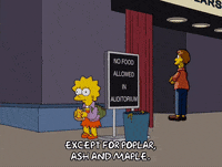talking lisa simpson GIF