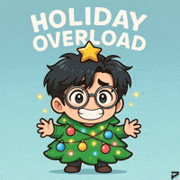 I Cant Even Christmas Party GIF by Persona