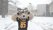 Snow Mascot GIF by Michigan Tech