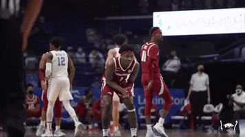 Ncaa Basketball Applause GIF by Arkansas Razorbacks