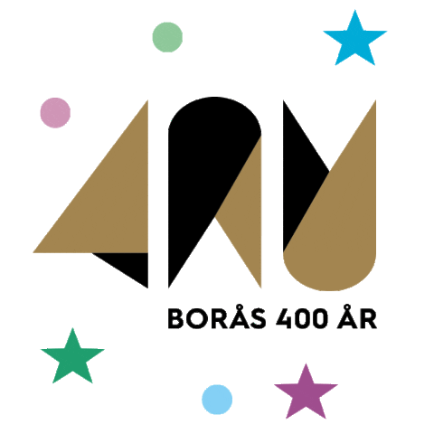 borascom giphyupload jubileum boras 400 år Sticker