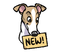 Dog New Post Sticker