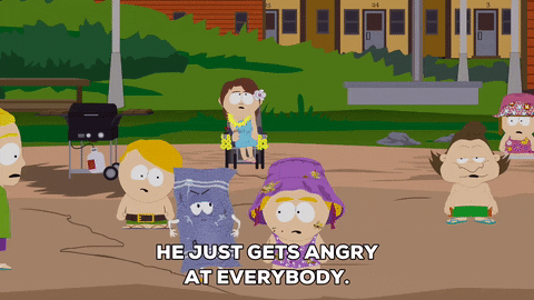 angry suprised GIF by South Park 