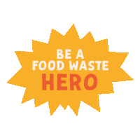 foodwastepreventionweek hero food waste food waste hero fwpw Sticker