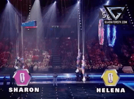 gladiators catapult GIF