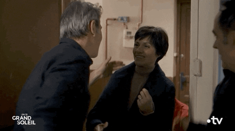 Meet Hello GIF by Un si grand soleil