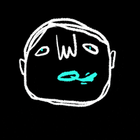 Confused Face GIF by Squirlart