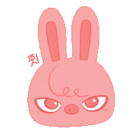 Rabbit Pig Sticker