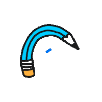 GoodNotes drawing pencil notes studying Sticker