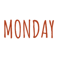 Monday Hello Sticker by Chiche ou pas Chiche