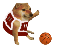 Revicheems cheems revicheems basquetball Sticker