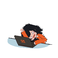 AiSophie chibi designers personal branding cutesy Sticker