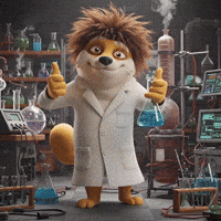 Happy Mad Scientist GIF by Doge Pound
