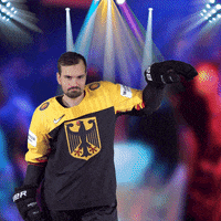 IIHFHockey dance hockey germany disco GIF