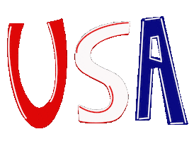 United States Usa Sticker by Marcel Katz / The Art Plug