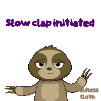 Meh Sloth Sticker by VeeFriends