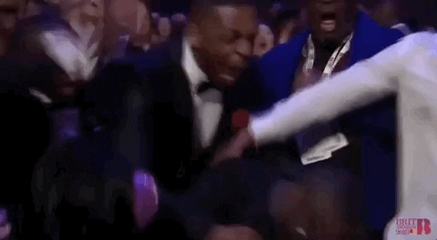 happy maya jama GIF by BRIT Awards