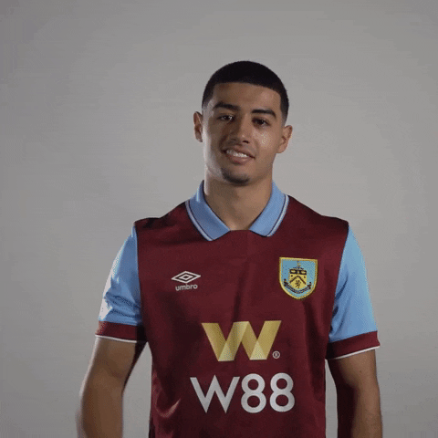 Good Morning Smile GIF by Burnley Football Club