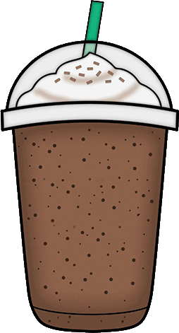 Frappuccino Sticker by b&b Colazione da Augusta