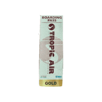 San Pedro Plane Sticker by Tropic Air Belize