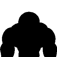 Flexing Beast Mode Sticker by Pudgy Penguins