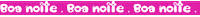 Boa Noite Sticker
