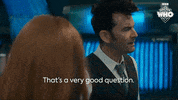 David Tennant Good Question GIF by Doctor Who