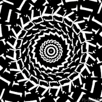 black and white pattern GIF by Pi-Slices