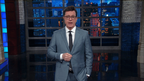 GIF by The Late Show With Stephen Colbert