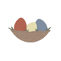 Spring Easter Sticker