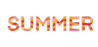 Summer Summertime Sticker