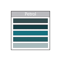 StudioAndreaCastrignano colors new home pantone petrol Sticker