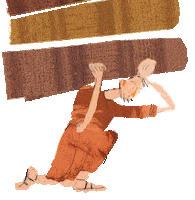 Monkey Maria Sticker by pomelody