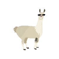 llamakidatx atx austin texas peruvian food llama kid Sticker