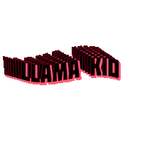 llamakidatx atx austin texas llama kid llama kid atx Sticker