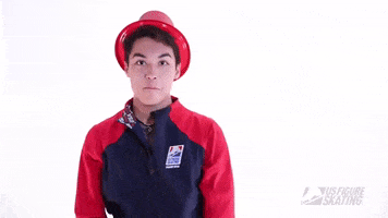 usfigureskating magic hat team usa figure skating GIF