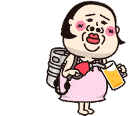 Draft Beer Alcohol Sticker