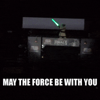 Star Wars May The Force Be With You GIF by Professional Bull Riders (PBR)