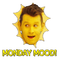 Happy Monday Morning Sticker by Travis