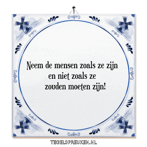 Humor Respect Sticker by Tegelspreuken.nl