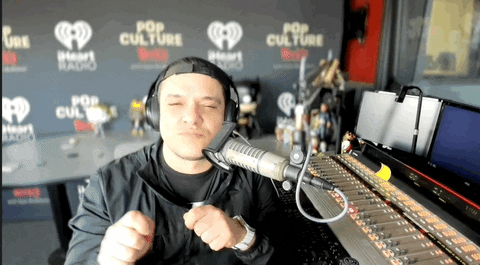 PopCultureWeekly giphyupload kyle mcmahon air drums pop culture weekly GIF