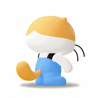 Cat Hello GIF by Daangnmarket