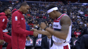 best friends hug GIF by NBA