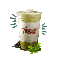 7Leavegreenthaitea Sticker by 7 Leaves Cafe