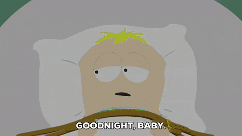 butters stotch sigh GIF by South Park 