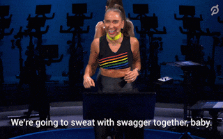 Sweat Hustle GIF by Peloton