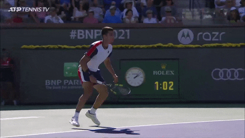 Wipe Out Wow GIF by Tennis TV