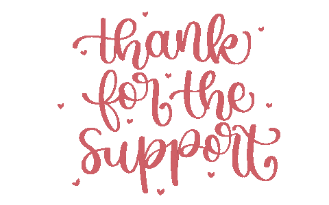 Thanks Support Sticker