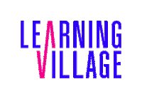 learningvillage lv learningvillage logolv pulsolv Sticker