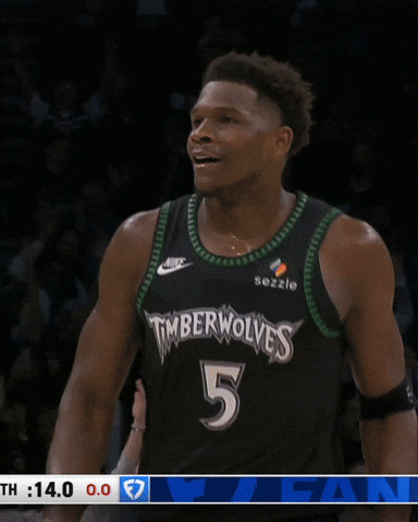 Celebration Nba GIF by Minnesota Timberwolves